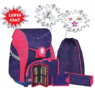 Spirit: Pegas školská taška, batoh s LED 7 dielny set