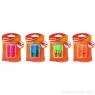 Spirit: Pongo strúhadlo s dvomi dierami, rôzne farby 1ks/balenie