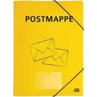 Spirit: Postmappe žltý PVC priečinok A4