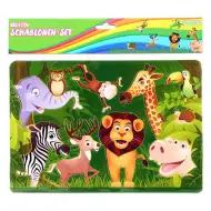 Spirit: Safari zvieratá kreatívna plastová šablóna