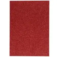 Spirit: Samolepiaca trblietavá dekoračná penová špongia v červenej farbe A/4 1ks