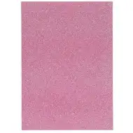 Spirit: Samolepiaca trblietavá penová špongia v ružovej farbe A/4 1ks