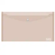 Spirit: Sivý transparentný plastový priečinok na dokumenty 235x115mm