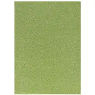 Spirit: Sľudový dekoračný penovo-špongiový hárok v citrónovo-zelenej farbe A/4 1ks