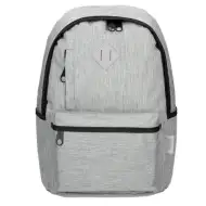 Spirit: Spot strieborno-sivá školská taška, batoh 41x29x19cm