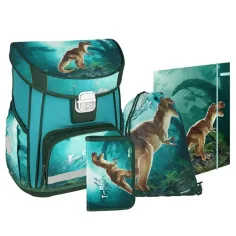 Spirit: T-rex 4-dielna školská taška set 38x28x17cm