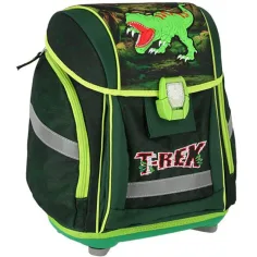 Spirit: T-Rex školská taška s 3D vzorom a s LED, batoh 5 dielny set obrázok 5