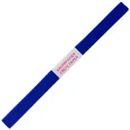 Spirit: Tmavomodrý krepový papier 200x50cm