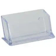 Spirit: Transparentný stolový držiak na vizitky BC70