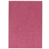 Spirit: Trblietavá dekoračná penová špongia v tmavoružovej farbe A/4 1ks