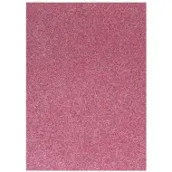 Spirit: Trblietavý dekoračný penovo-špongiový ružový hárok A/4 1ks