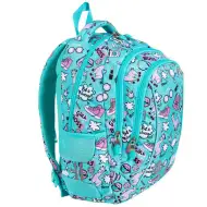 St. Right pastelová lama BP26 školská taška batoh 15"