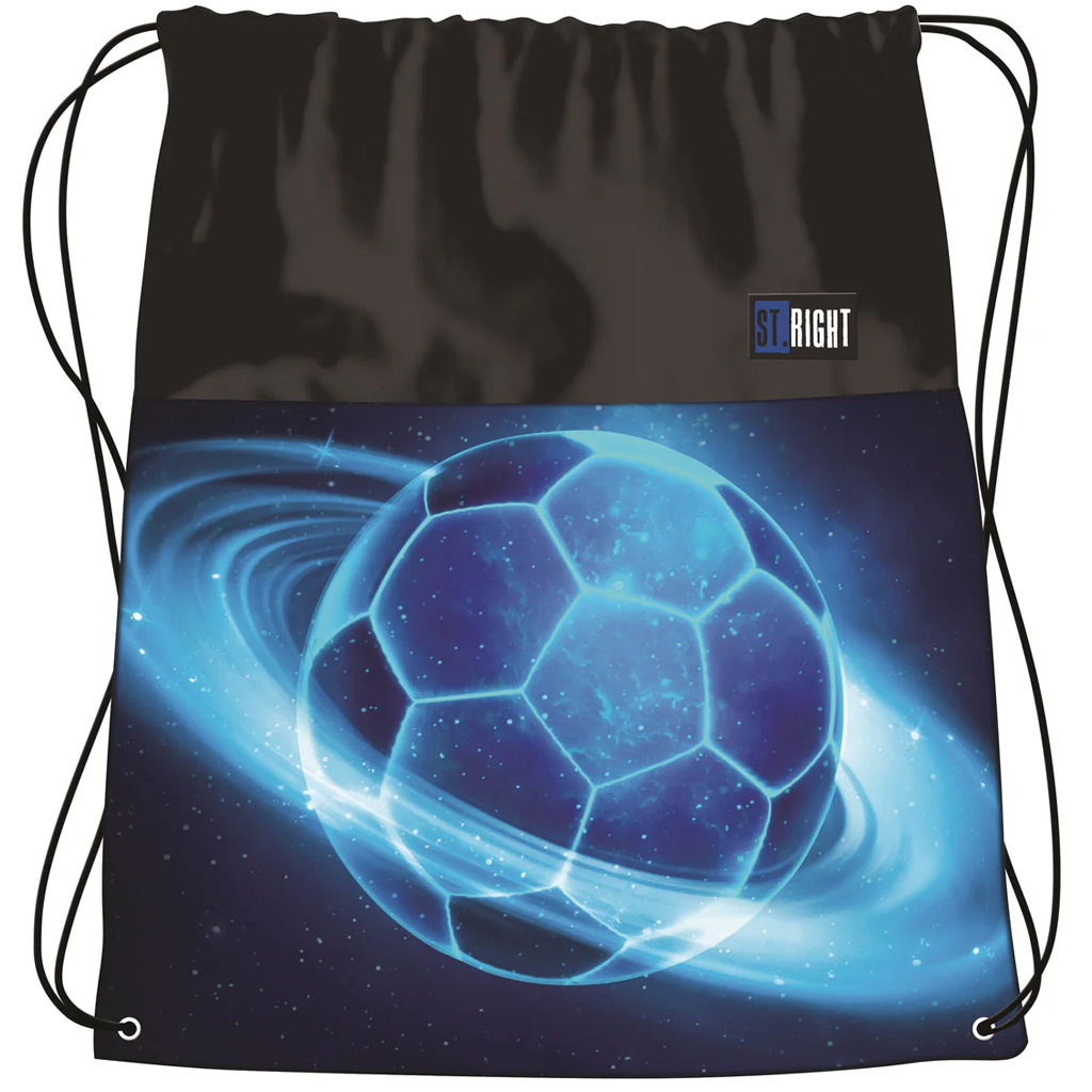 St.Right Cosmic Soccer taška na telocvik, športová taška 34x43cm
