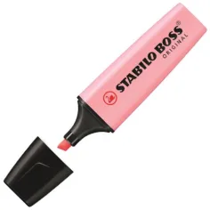 Stabilo: BOSS Original Pastel ružový zvýrazňovač 2-5mm obrázok 2