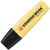 Stabilo: BOSS Original Pastel zvýrazňovač vo farbe vanilky 2-5mm