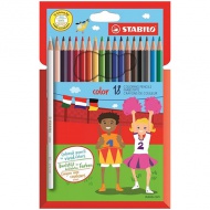 Stabilo: Color 18 dielny set farebných ceruziek