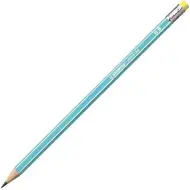 Stabilo: Modrá grafitová ceruzka 160 RT HB s gumou