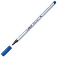 Stabilo: Pen 68 brush azúrovo modrá fixka