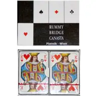 Standardné Rummy karty 2*55 Viedeň - Piatnik