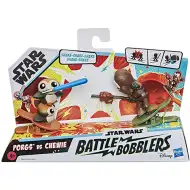 Star Wars Battle Bobblers Porgs vs Chewie figúrka na štipci - Hasbro