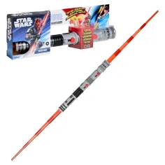 Star Wars Double-Bladed Lightsaber: Darth Maul rozkladací elektronický svetelný meč - Hasbro obrázok 2