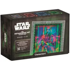 Star Wars Metamorfné 520-dielová skladačka s rámom a RGB LED osvetlením - Clementoni