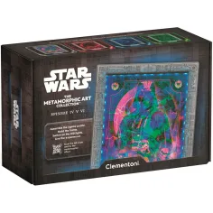 Star Wars Metamorfné Klasická trilógia 520 ks puzzle s rámom a RGB LED osvetlením – Clementoni