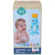 Šťastná kačka, modrá hračka do kúpeľa