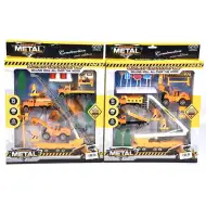 Stavebná herná súprava vo dvoch variantoch s vozidlami