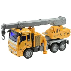 Stavebné nákladné auto so svetelnými efektmi na diaľkové ovládanie 27MHz 20cm 1ks rôzne varianty obrázok 6