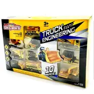 Stavebné pracovné stroje v mierke 1:64   10 dielny set