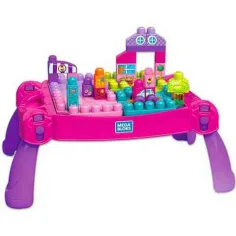Dievčenský stavebný herný stôl - Mega Bloks obrázok 2