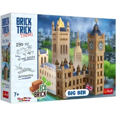 Stavíme z tehál: Big Ben 290-dielna stavebnica - Trefl