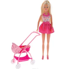 Steffi Love: Bábika s kočíkom v 2 variantoch - Simba Toys obrázok 3
