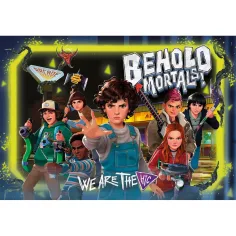 Stranger Things Boj proti monštrám 180 ks puzzle s nálepkou – Clementoni obrázok 2
