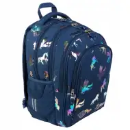 St.Right Hologram Unikorn školská taška batoh 17"