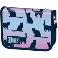 St.Right Night Cats vyklápací neplnený peračník