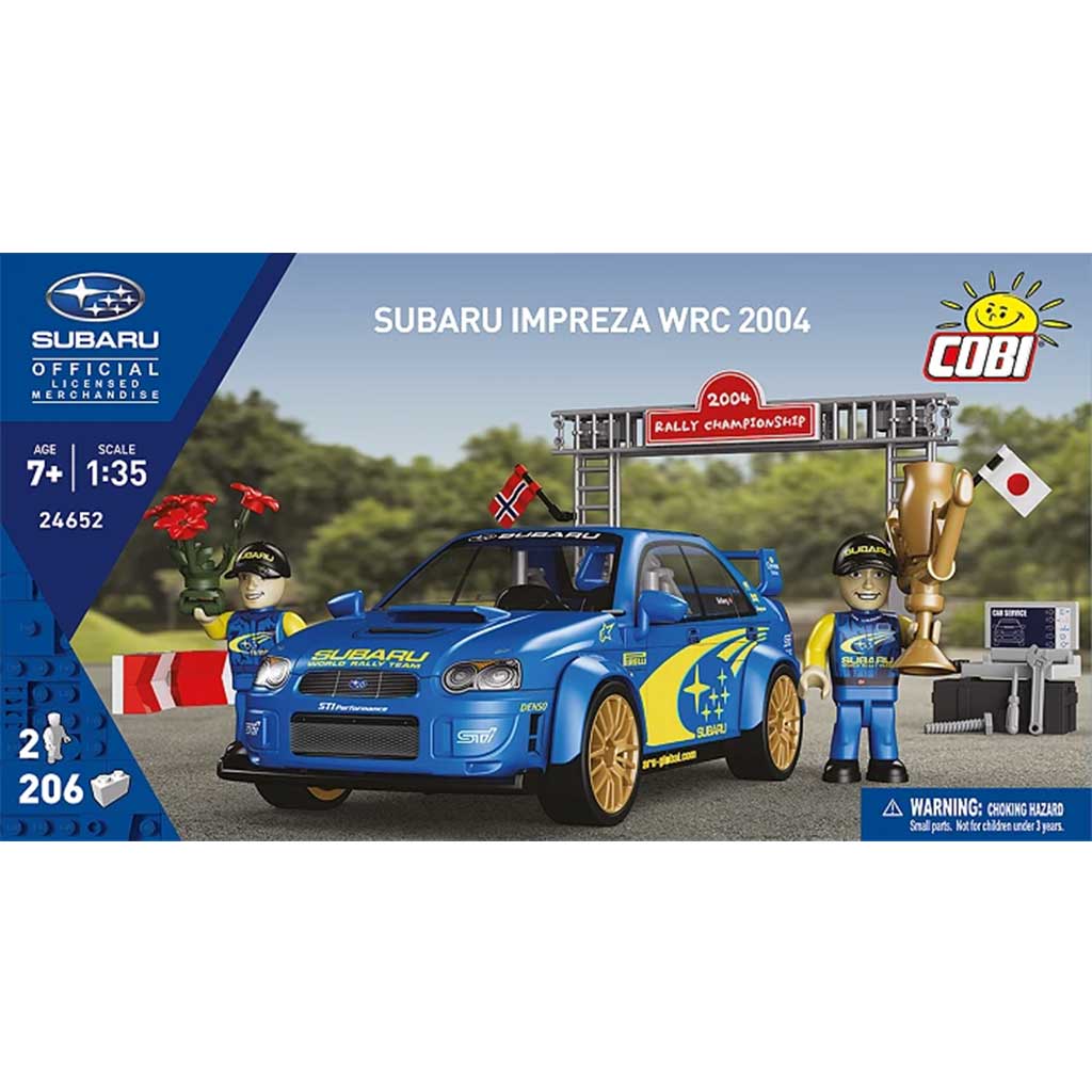COBI: Subaru Impreza WRC 2004 auto stavebnica (24652)