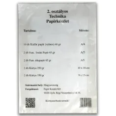 Súbor papiera pre 2. ročník Techniky 18ks