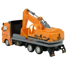Super Truck: Nákladné auto s drapákom a zotrvačníkom 19cm obrázok 5