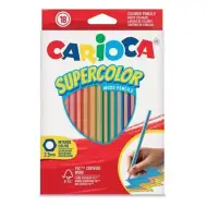 Supercolor 18-dielny set farebných ceruziek - Carioca