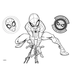 Spider-Man XXL farbiaci set 54x47cm obrázok 3
