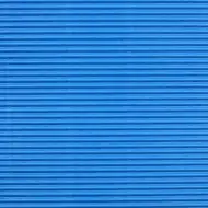 Svetlomodrá 3D vlnitá lepenka na dekoráciu B2 50x70cm 1ks