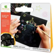 Sycomore Figúrky sada techniky škrabaného obrazu