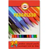 ICO: Pastelová ceruzka v laku Progresso 24ks Koh-I-Noor