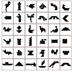Tangram geometrická hra - Piatnik obrázok 3