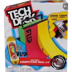 Tech Deck: Competition Wall 2.0 súprava dráhy so špeciálnym fingerboardom - Spin Master
