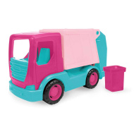 Tech Truck ružové smetiarske auto 28 cm - Wader
