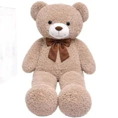 Teddy Greetings: Oat Cheer plyšový medveď červená darčeková krabica 120cm