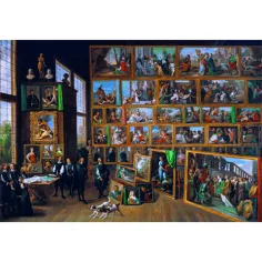 Teniers: Umelecká zbierka arcivojvodu Leopolda Múzeum HQC puzzle 2000 ks - Clementoni obrázok 2